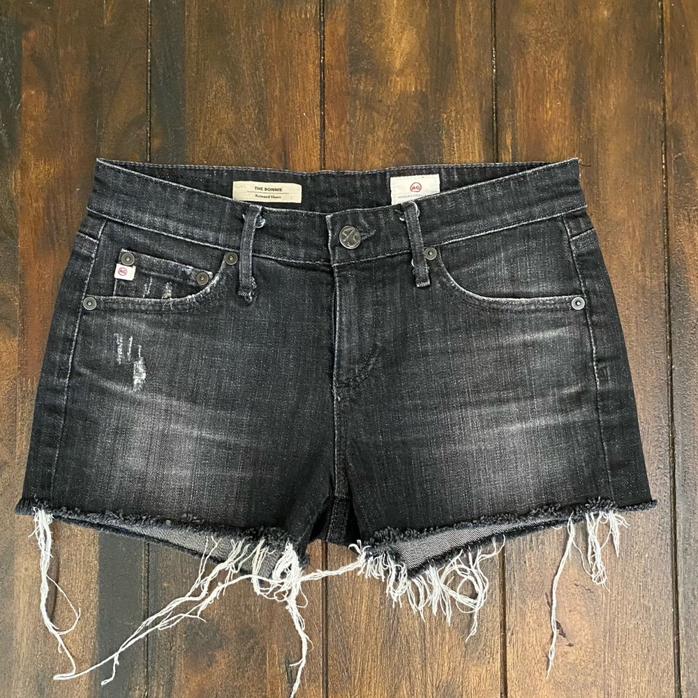 AG Adriano Goldschmied Bonnie Shorts Black